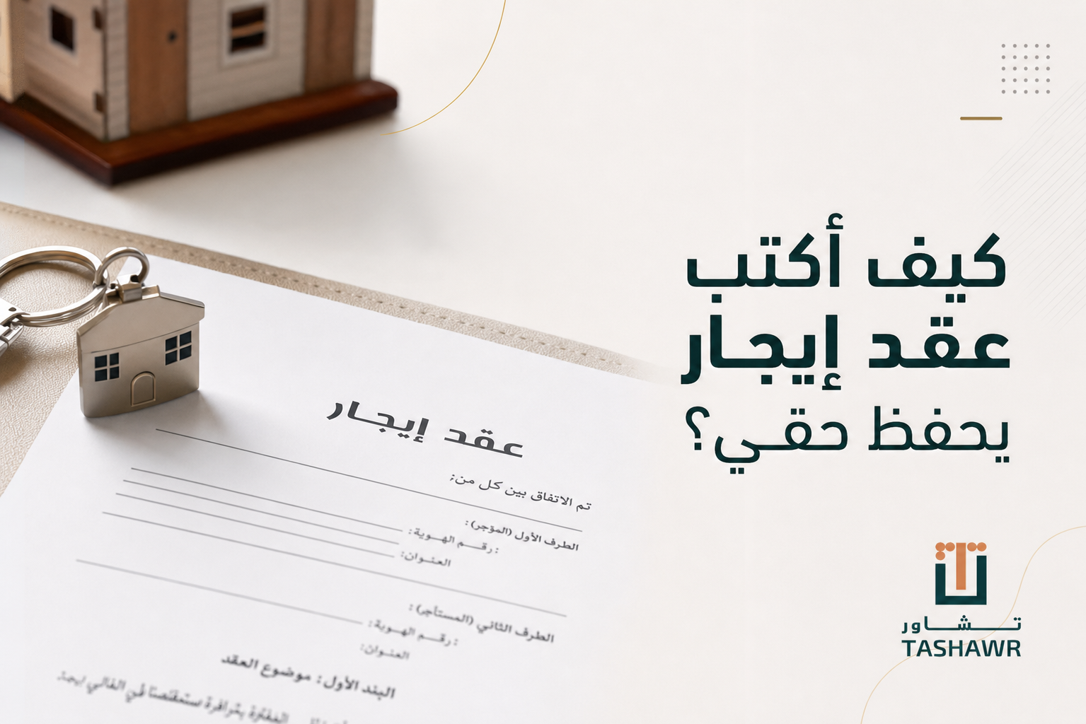 كيف أكتب عقد إيجار يحفظ حقي؟ دليل عملي في السعودية
